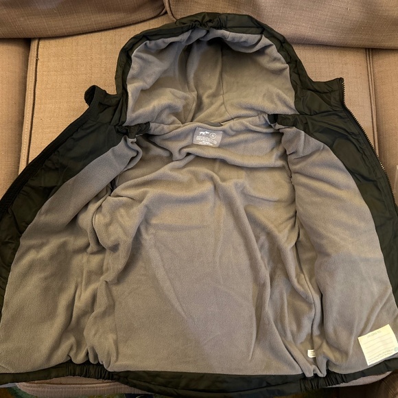 NEW Primary Warmest Puffer Jacket Black Size 10 - Picture 4 of 6